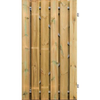 poortdeur, tuindeur, geimpregneerd, geimpregneerde, ijzer, ijzeren, frame, op ijzeren frame, rechtdeur de luxe, tuindeur, schuttingdeur, deur, van geschaafde planken, rechte deur, 90x180, 100x180 cm, 110x180, 120,180, 130x180, 140x180 cm, geimpregneerd,